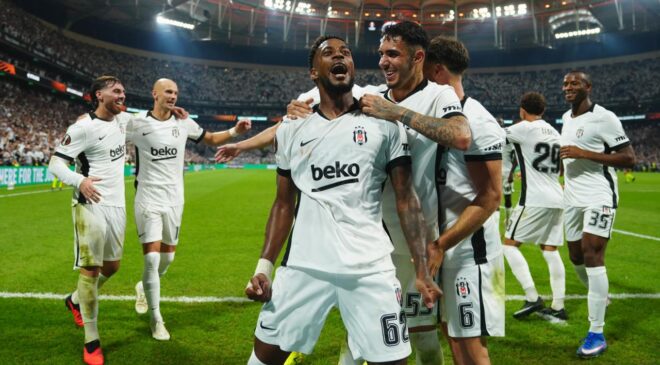 Beşiktaş'tan Avrupa'da gövde gösterisi