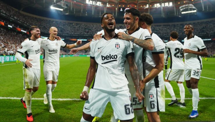 Beşiktaş'tan Avrupa'da gövde gösterisi