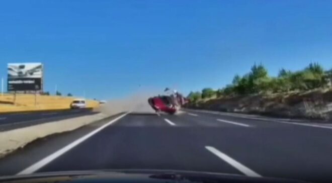 Ankara’da kontrolden çıkan otomobil karşı şeride geçti: 1 ölü, 7 yaralı