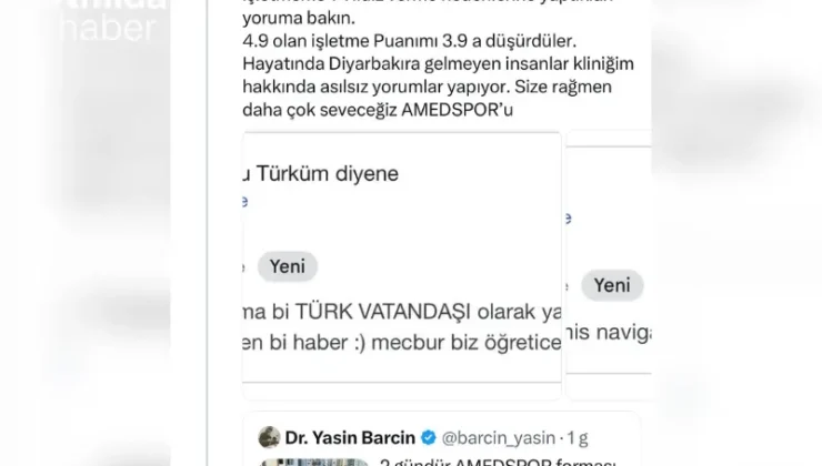 Amedspor formasıyla hasta baktı, sosyal medyada hedef oldu