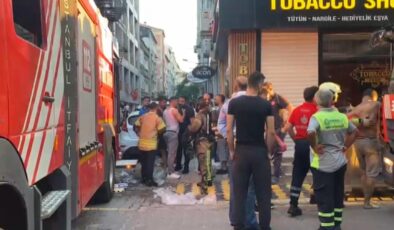 Bakırköy’de otelde çıkan yangında 12 kişi yaralandı
