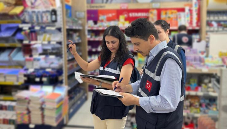 Bakanlık, İstanbul'da kırtasiye ve okul ürünleri denetimlerini sıklaştırdı