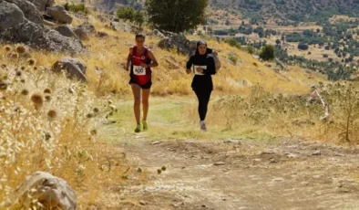 Namaz Dağı’nda bu kez sporun sesi yükseldi