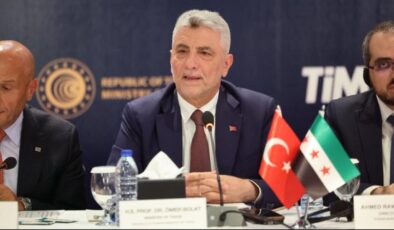Ticaret Bakanı Bolat, Şam’da ikili görüşmelerde bulundu