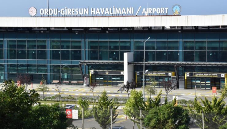 Ordu-Giresun Havalimanı 667 bin yolcuya hizmet verdi