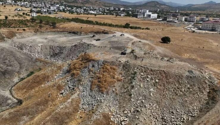 Dicle’de, çöp depolama sahası rehabilite edildi