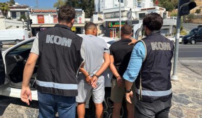 Kırmızı bültenle aranıyordu, Bodrum'da yakalandı