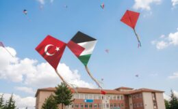 Uçurtmalar Gazzeli çocuklar için gökyüzüne bırakılacak