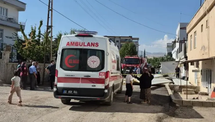 Kaynak kıvılcımları yangın çıkardı