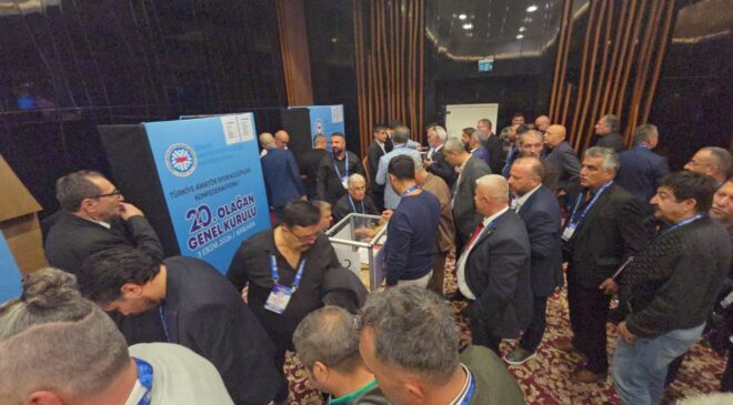 Diyarbakır’dan delegeler katıldı, TASKK Başkanı güven tazeledi
