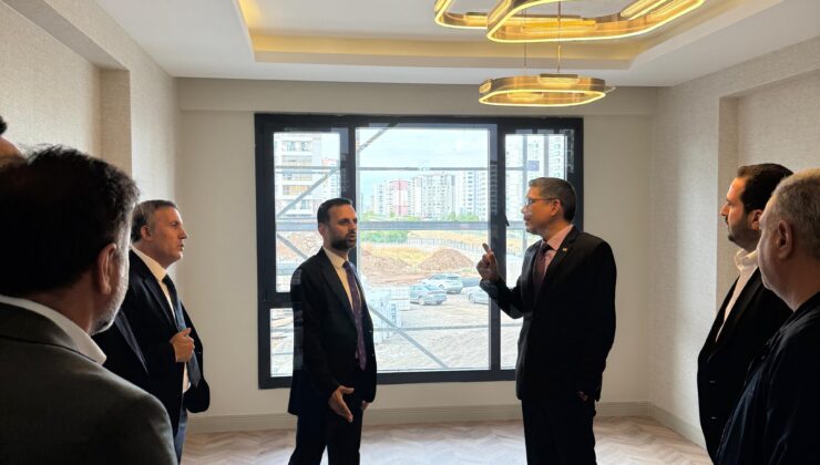 Malezya Büyükelçisi Diyarbakır’da inşaatları inceledi