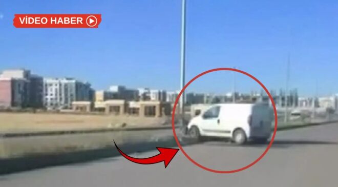 Diyarbakır’da ticari araç refüje çıktı: 1 yaralı
