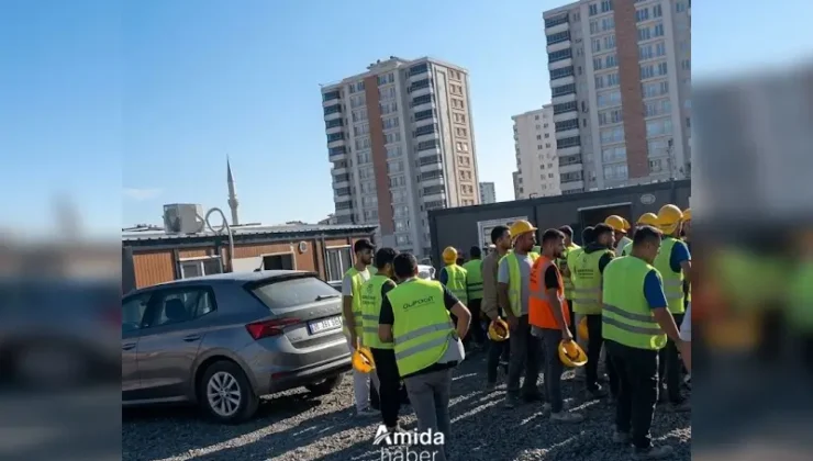 Diyarbakır Şehir Hastanesi şantiyesinde gerilim: Grevdeki 75 işçi çıkarıldı