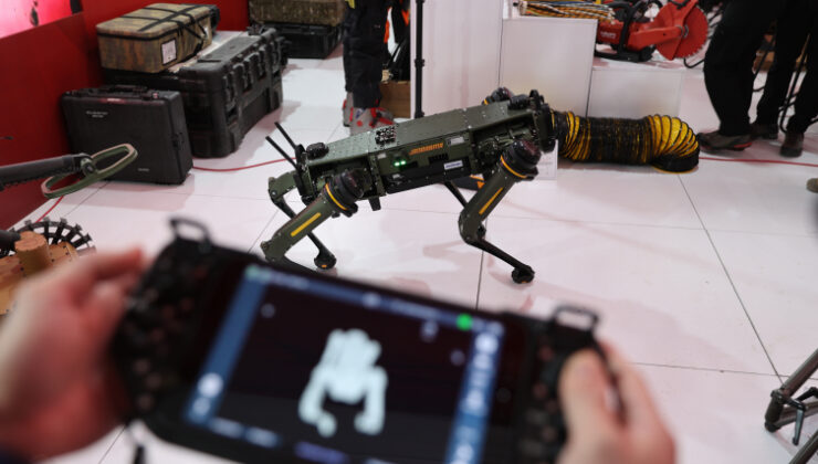 Jandarmanın yerli robotları TEKNOFEST Güneydoğu'da görücüye çıktı
