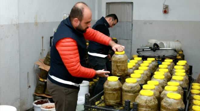 Bursa’da 6,5 ton sağlıksız gıda imha edildi