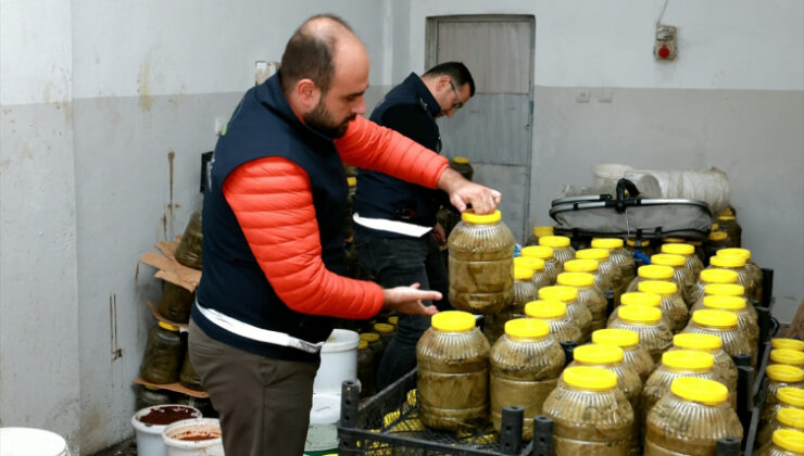 Bursa’da 6,5 ton sağlıksız gıda imha edildi