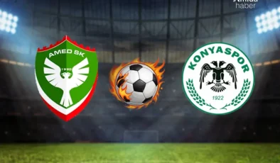 Amedspor–Konyaspor maçını yöneten hakem belli oldu