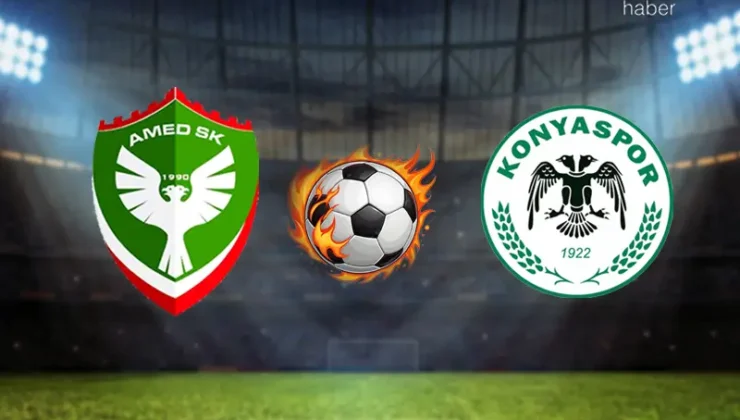 Amedspor–Konyaspor maçını yöneten hakem belli oldu