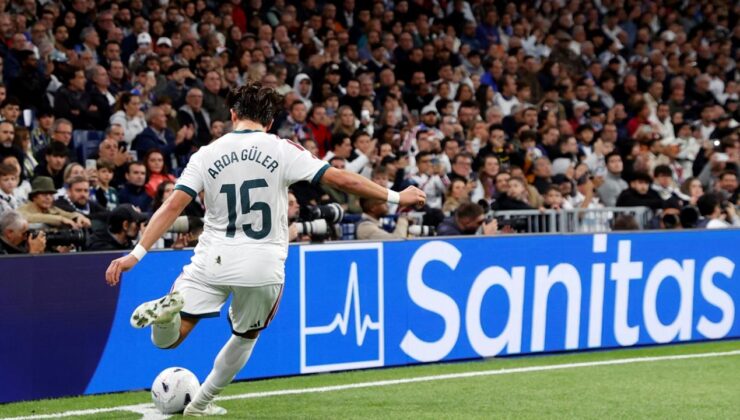 Milli futbolcu Arda Güler'den jeneriklik gol