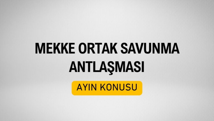 Savaş Lordlarının Yeni Oyunu: Mekke Antlaşması – Prof.Dr. Ayşegül Akbay – Akademik Akıl