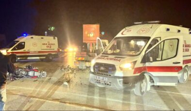 Bursa’da motosikletle kamyonet çarpıştı: 1 ölü
