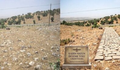 Diyarbakır’daki 2800 yıllık yolun arkasındaki sır: Aşkı için taş döşediler