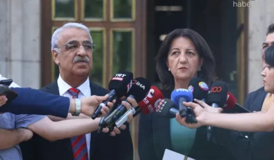 DEM heyeti Cevdet Yılmaz’la süreç çalışmalarını görüştü