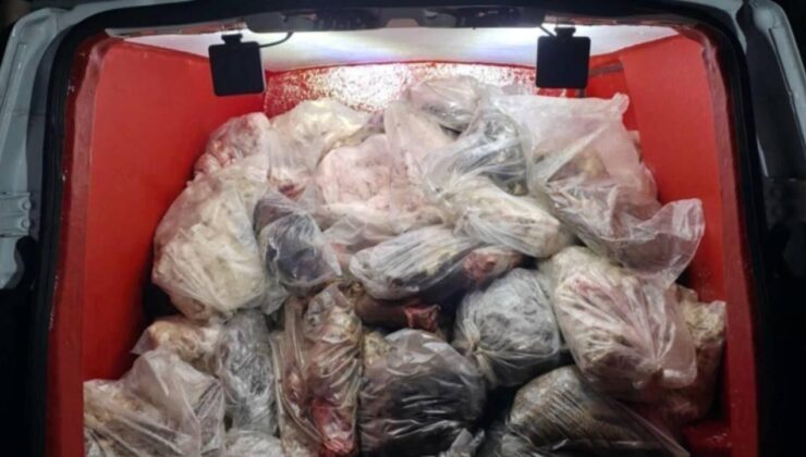 Diyarbakır’da sağlıksız 820 kilo iç yağı ve sakatat ele geçirildi
