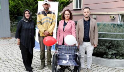 Tehdit ve hakaret soruşturmasında uzlaşma tekerlekli sandalye bağışıyla sağlandı