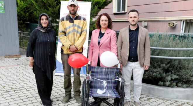 Tehdit ve hakaret soruşturmasında uzlaşma tekerlekli sandalye bağışıyla sağlandı
