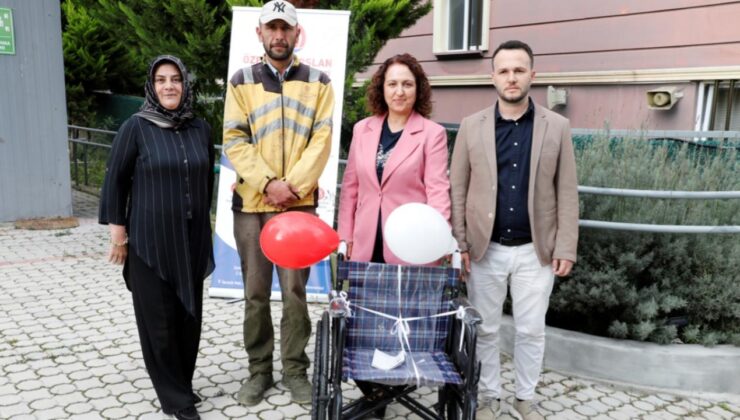 Tehdit ve hakaret soruşturmasında uzlaşma tekerlekli sandalye bağışıyla sağlandı