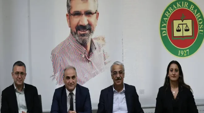 Sancar ve Eren’den Diyarbakır Barosu’na ziyaret: Gündem barış süreci