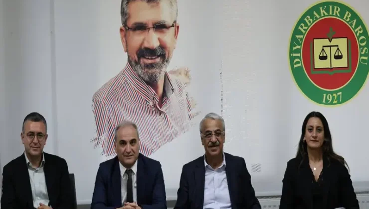 Sancar ve Eren’den Diyarbakır Barosu’na ziyaret: Gündem barış süreci